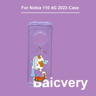 เคสซิลิโคน TPU สําหรับ nokia 110 4g 2023 nokia 110 4g 2023