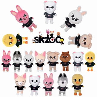 ตุ๊กตา Skzoo Leebit Wolf Chan Puppym ของเล่นสําหรับเด็กและผู้ใหญ่ 20ซม.