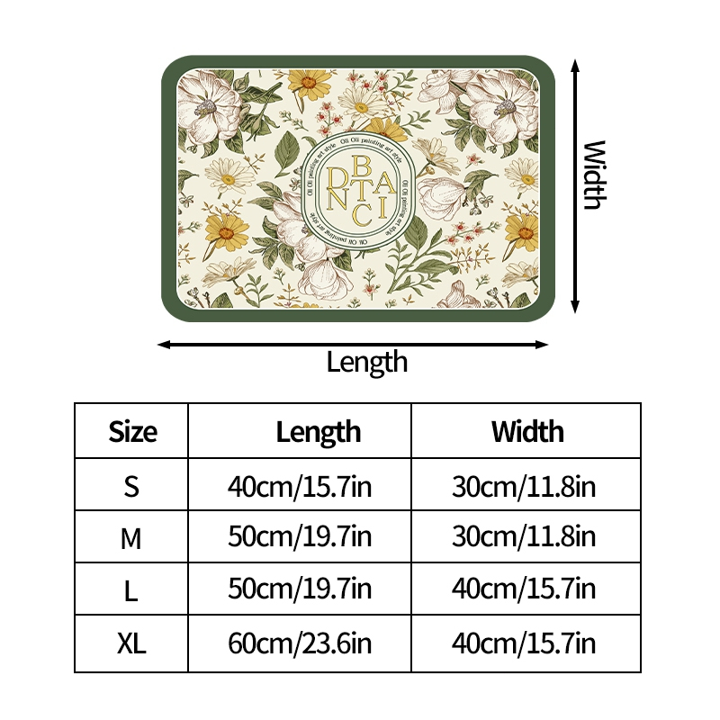 แผ่นดูดซับน้ํา แห้งเร็ว สําหรับวางบนโต๊ะอาหาร กาแฟ - รูปที่ 5