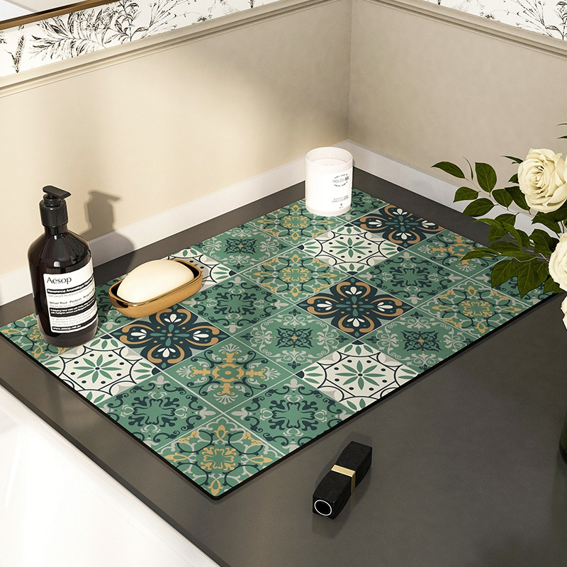 แผ่นดูดซับน้ํา แห้งเร็ว สําหรับวางบนโต๊ะอาหาร กาแฟ - รูปที่ 3