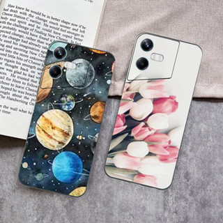 Tecno Pova Neo 3 LH6n เคสแฟชั่น สไตล์ ทาสี รูปแบบ เคส TPU ซิลิโคน นิ่ม