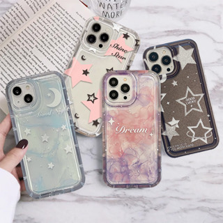 เคสโทรศัพท์มือถือแบบนิ่ม Tpu ลายดวงดาว ดวงจันทร์ สําหรับ Oppo A17 A15 A77 A16E A16s A15s A57 A16 A35 A3s A74 A33 A5s A1K A77s A7 A72 A5 A9 A95 A17K A52 A53 A92 A31 A16K A55 A12 A54 A12E