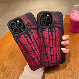 เคสโทรศัพท์มือถือ พลาสติก ลายโลโก้สไปเดอร์แมน มาร์เวล แฟชั่น สําหรับ iPhone 14 14pro 14promax 13 13pro 13promax 12 12pro 12promax 11 11promax x xs xr xsma