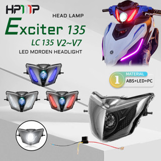 ใหม่ หลอดไฟหน้า LED LC135 V2 V3 V4 V5 V6 V7 สําหรับ YAMAHA LC135 V2~V7