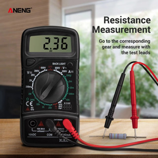 Aneng XL830L มัลติมิเตอร์ดิจิตอล Esr Meter Testers ยานยนต์ไฟฟ้า Dmm ทรานซิสเตอร์ Peak Tester ความจุมิเตอร์