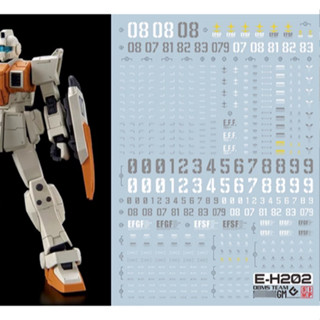 สติกเกอร์รูปลอก EVO HG 1/144 RX-79 GM08 08