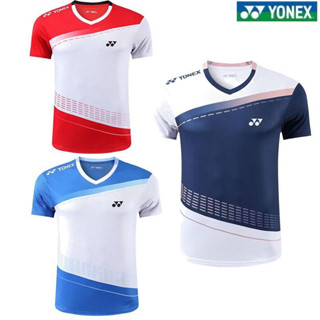 ใหม่ Yonex เสื้อยืดลําลอง แขนสั้น แห้งเร็ว สไตล์เกาหลี เหมาะกับการเล่นกีฬาแบดมินตัน เทนนิส เข้าได้กับทุกชุด สําหรับผู้ชาย และผู้หญิง 2023