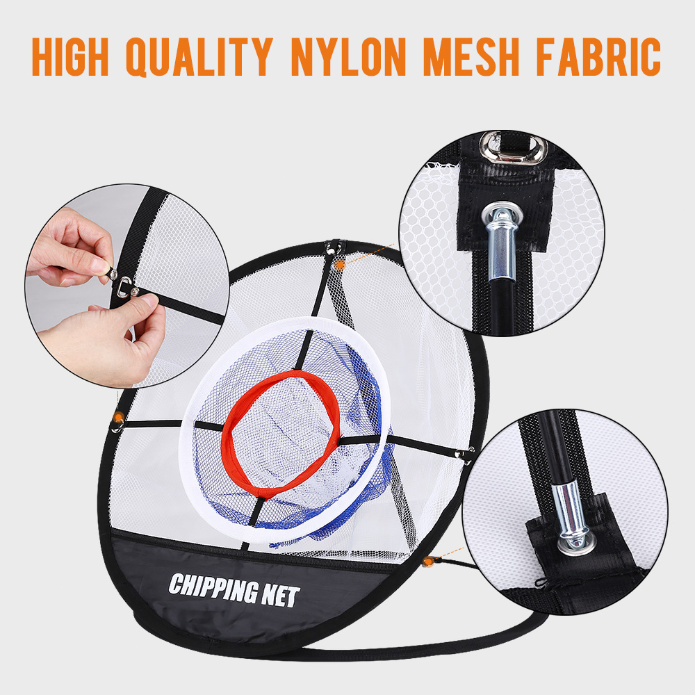 BOBLOV Pop Up Golf Chipping Net Practice ตาข่ายเป้าหมายพับได้