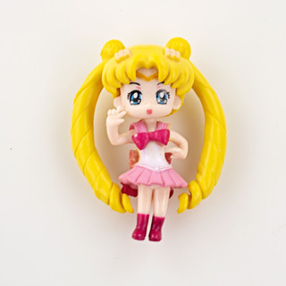 โมเดลฟิกเกอร์ Pvc อนิเมะเซเลอร์มูน Kawaii Tsukino Usagi Chibiusa ขนาด 6 ซม. ของเล่นสําหรับเด็ก