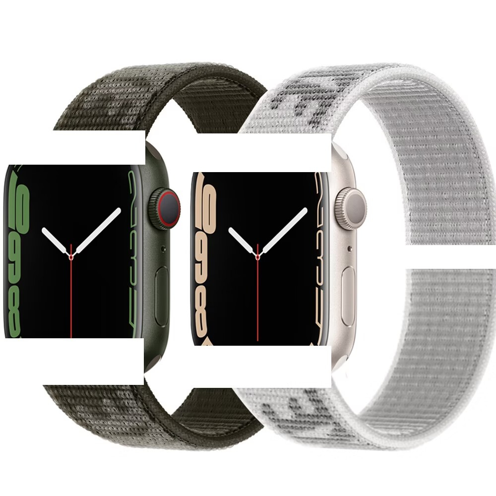 สายนาฬิกาข้อมือไนล่อน สําหรับ smartwatch 3 4 5 6 7 8 se ultra Sport ht99 w27 pro max x8 dt7 max watch 8 blackdot 38 มม. 41 มม. 45 มม. 42 มม.