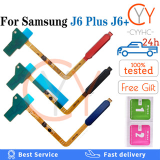 เครื่องสแกนลายนิ้วมือ พร้อมฟังก์ชั่นสแกนลายนิ้วมือ สําหรับ Samsung Galaxy J6 Plus J6 + J610 J610F