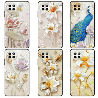 เคส Itel S23 Case การ์ตูน Golden Flower เคสซิลิโคน Soft TPU โทรศัพท์มือถือ Back เคส