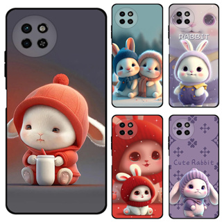 เคส Itel S23 Case การ์ตูน Cute Rabbit Soft TPU เคสซิลิโคน โทรศัพท์มือถือ เคส