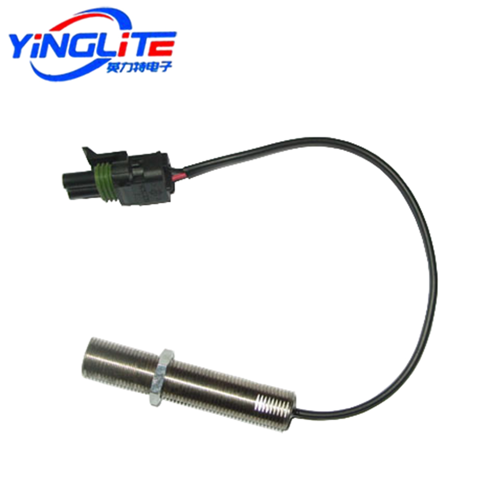 3034572 เซนเซอร์ความเร็วเครื่องกําเนิดไฟฟ้า MPU แบบแม่เหล็ก สําหรับ Cummins M16*1.5 M18*1.5