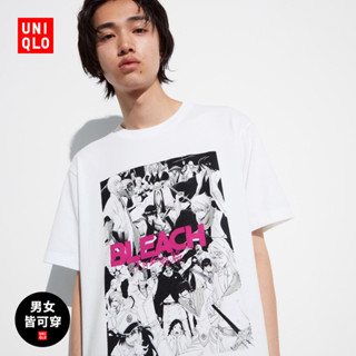 Uniqlo เสื้อยืดแขนสั้น พิมพ์ลาย สําหรับผู้ชาย และผู้หญิง UNIQLO (UT)