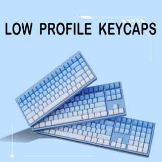 Low profile keycaps PBT gradient theme  for K3 NuPhy keycap