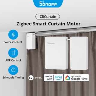 Sonoff ZBCurtain Zigbee ผ้าม่านอัจฉริยะ สํารวจผ้าม่านอัจฉริยะ ไม่ซ้ําใคร สัมผัสกับ ZB ทําง่าย ผ้าม่านธรรมดา ม่านอัจฉริยะ