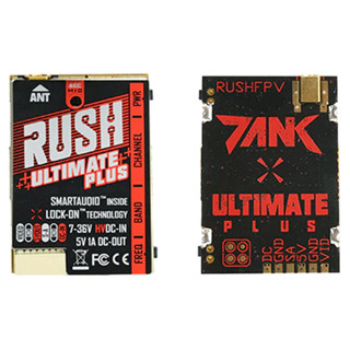 Rush TANK Ultimate PLUS เครื่องส่งสัญญาณวิดีโอ 7-36V 5.8GHZ 48CH 37CH 25mW 200mW 500mW 800mW VTX สําหรับโดรนบังคับ