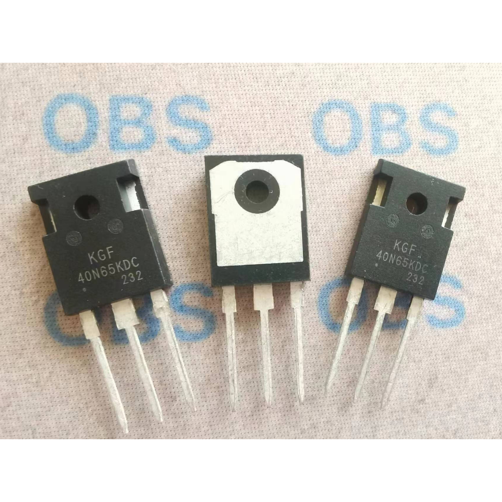 ((5 ชิ้น) ของแท้/นําเข้า KGF40N65KDC ยี่ห้อใหม่ IGBT Field Effect Tube KGF40N65KDC-U/P pxa6 ((5 ชิ้น