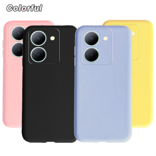 เคสซิลิโคนนิ่ม สีแคนดี้ สําหรับ Vivo Y36 2023 VivoY36 Y 36 5G 4G V2247