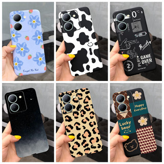 เคสโทรศัพท์ซิลิโคน TPU แบบนิ่ม พิมพ์ลายน่ารัก สําหรับ Vivo Y36 2023 Y36 Y 36 4G 5G V2247