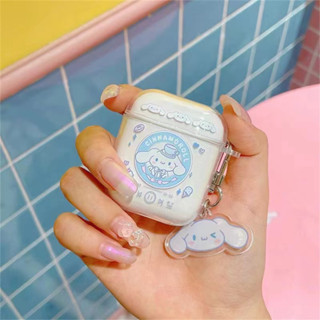 เคสหูฟัง ลายการ์ตูน Cinnamoroll น่ารัก สําหรับ AirPods Pro AirPods 1 2 3