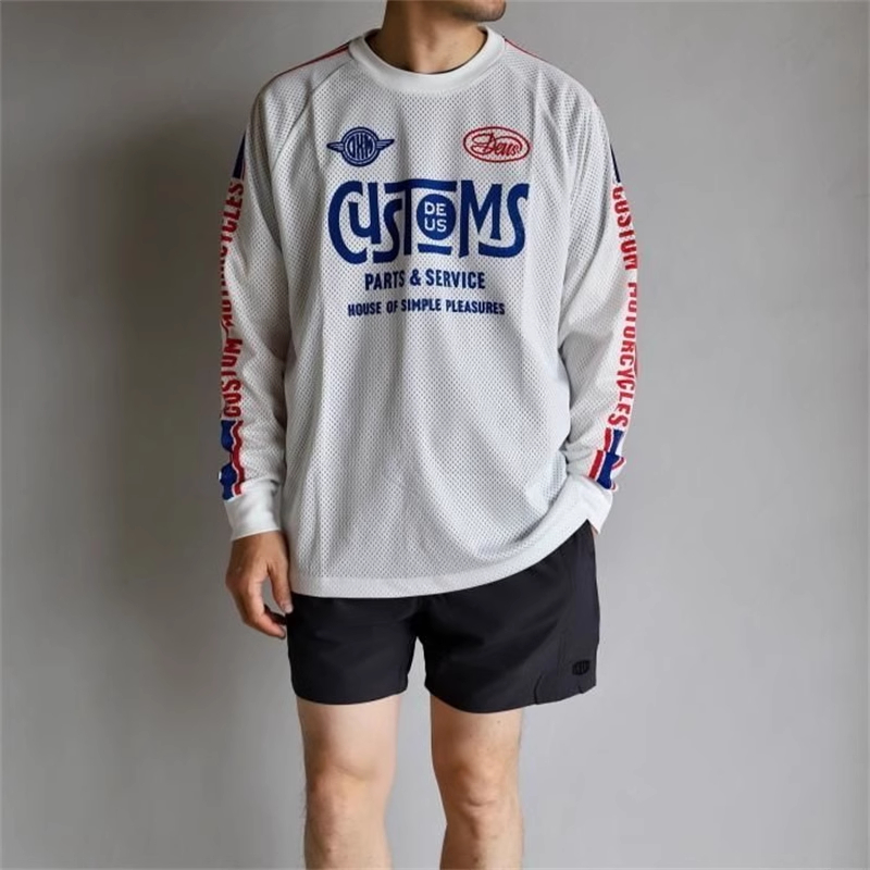 DEUS Speed Surrender T-Shirt Quick-Drying สําหรับ Rider มอเตอร์ไซค์ จักรยาน Off-Road อุปกรณ์ Racing กันแดด