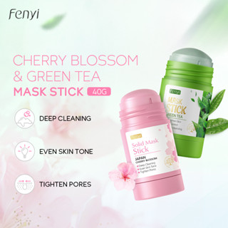 Fenyi Japan Cherry Blossom / Green Tea มาส์กบํารุงผิวหน้า กระชับรูขุมขน 40 กรัม
