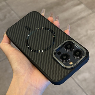 【Carbon fiber grain matte hard case】เคส compatible for iPhone 11 12 13 14 pro max case