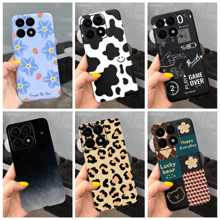 เคสโทรศัพท์ซิลิโคน TPU แบบนิ่ม พิมพ์ลายน่ารัก สําหรับ Honor X8a 2023 X8a X 8a 4G CRT-LX1 CRT-LX2 CRT-LX3