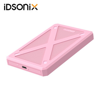 iDsonix เคสฮาร์ดไดรฟ์ภายนอก HDD Type C SATA 3.0 SSD 2.5 นิ้ว รองรับ 6Gbps UASP สําหรับคอมพิวเตอร์ แล็ปท็อป