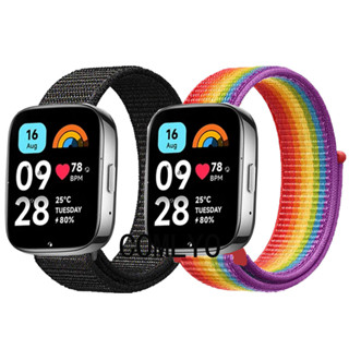 สําหรับ Redmi Watch 3 Active lite สายนาฬิกาข้อมือ ไนลอนนุ่ม ห่วงเข็มขัดสมาร์ทวอทช์