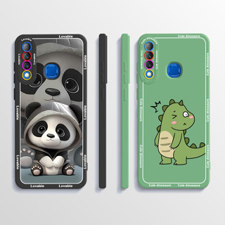 เคสซิลิโคนนิ่ม ลายไดโนเสาร์น่ารัก สําหรับ Infinix S4 Smart 3 Plus X626 X626B X627