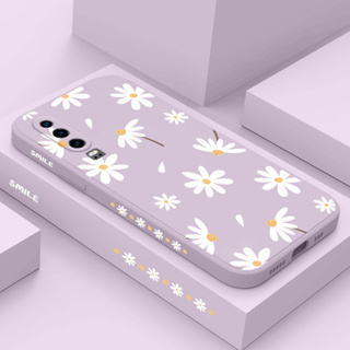 เคสโทรศัพท์มือถือ ซิลิโคน ลายดอกเดซี่ สําหรับ Huawei P30 P20 Pro Lite