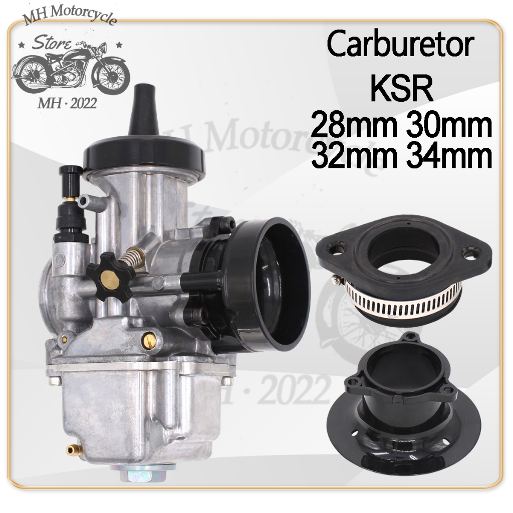 ⭐️Keihin KSR EVO Racing Carburator สไลด์แบน KSR 28MM / 30MM / 32MM / 34MM