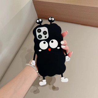 ใหม่ เคสโทรศัพท์มือถือ ซิลิโคนนิ่ม ลายการ์ตูนน่ารัก สามมิติ สําหรับ iPhone14 13 12 11 Pro MAX