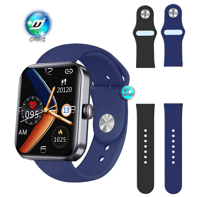 F57l สายนาฬิกาข้อมือซิลิโคน F57L Smart Watch strap Sports wristband F57L Blood Glucose Smartwatch st