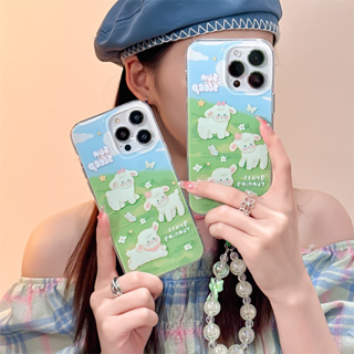 เคสโทรศัพท์มือถือ TPU แบบนิ่ม สองด้าน สําหรับ iphone 14 Pro Max 13 Pro Max 12 Pro Max