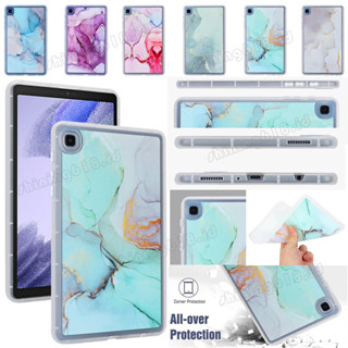 For Samsung Galaxy Tab A 8.0 Inch 2019 SM-T290 T295 T297 Marble Pattern Kids Soft Back Case Anti-Fall Tablet Cover