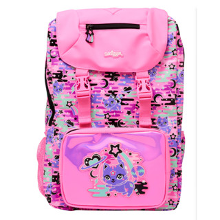 Smiggle Cat Away กระเป๋าเป้สะพายหลัง พับได้ สําหรับเด็ก