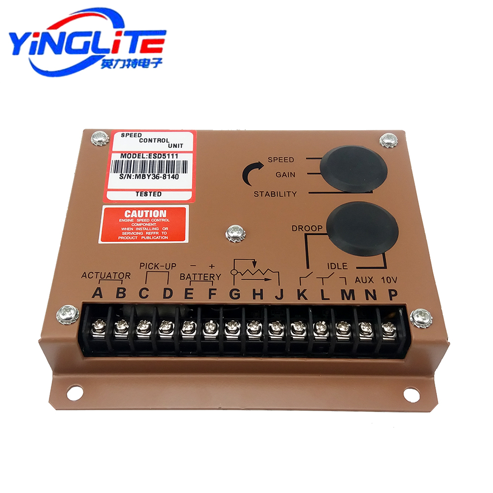 Esd5111 โมดูลควบคุมความเร็วเครื่องยนต์ดีเซล 12v 24v