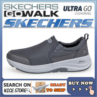 [penghantaran Ekspres] ] Skechers Go-walk goodyear รองเท้าโลฟเฟอร์ลําลอง พื้นยาง เบาพิเศษ ระบายอากาศ สําหรับผู้ชาย