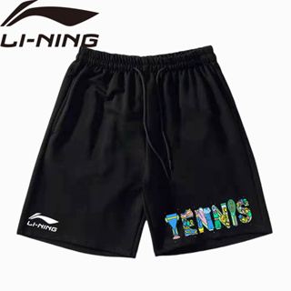 Li Ning ใหม่ กางเกงขาสั้นลําลอง ระบายอากาศ แห้งเร็ว เหมาะกับการวิ่ง เล่นกีฬา เทนนิส ชายหาด แฟชั่นฤดูร้อน สําหรับผู้ชาย ผู้หญิง 2023