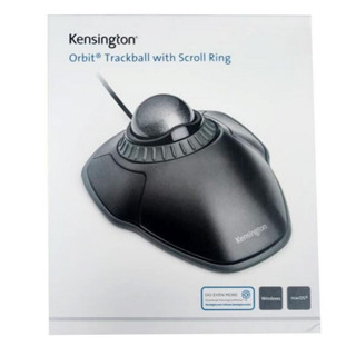 Kensington K75327WW Orbit Trackball เมาส์แบบมีสาย พร้อมห่วงเลื่อน (สีเทาอวกาศ)