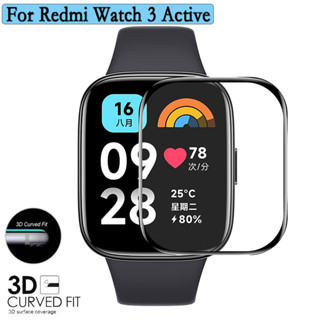 1/3/5 ชิ้น ฟิล์มกันรอย แบบเต็ม สําหรับ Redmi Watch 3 Active 3D คอมโพสิต โค้ง นิ่ม ฝาครอบ สมาร์ทวอทช์ ป้องกันหน้าจอ ฟิล์มไม่ใช่กระจก