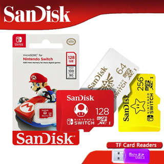 Sandi Nintendo Micro SDXC การ์ดหน่วยความจํา 1TB 128GB 256GB 512GB U3 สําหรับ Nintendo Switch