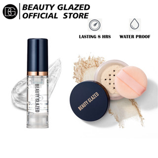 Beauty GLAZED ไพรเมอร์ ควบคุมความมัน ติดทนนาน ควบคุมความมัน 2 ชิ้น