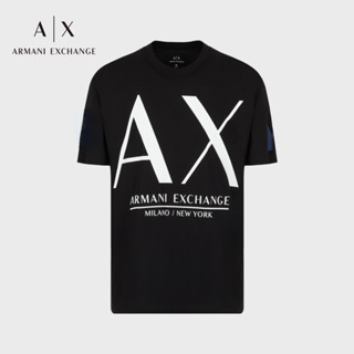 Armani ใหม่ เสื้อยืดแขนสั้น น้ําหนักเบา สําหรับผู้ชาย และผู้หญิง