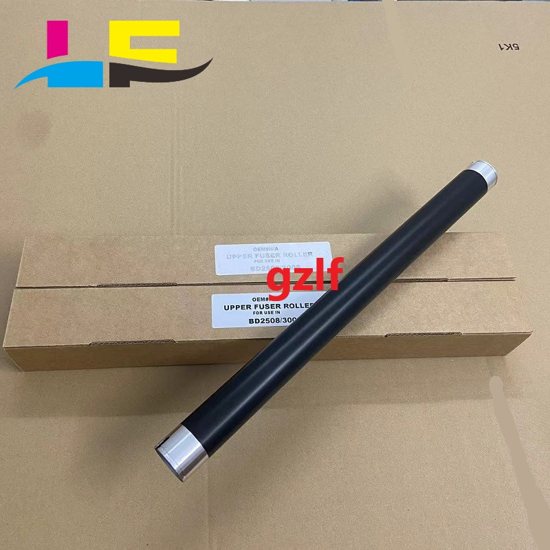 สีดําด้านบน Fuser Roller สําหรับ Toshiba E Studio 2008A 2508A 3008A 3508A 4508A 5008A AG 5508A 6508A
