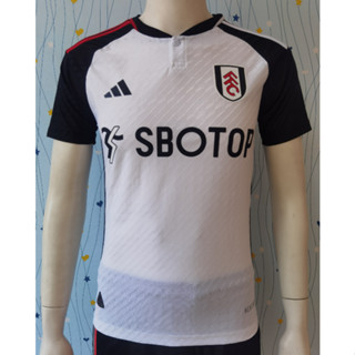 เสื้อกีฬาแขนสั้น ลายทีมชาติฟุตบอล Player Issue 23 24 Fulham FC ชุดเหย้า สําหรับผู้ชาย